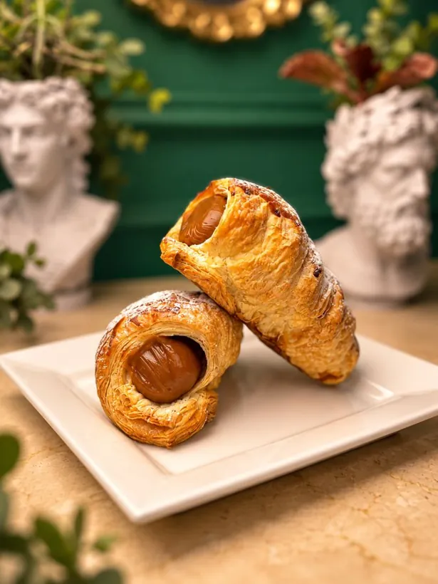 Cono Relleno de Dulce de Leche