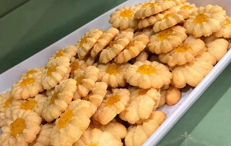 Galletas con Jalea de Piña