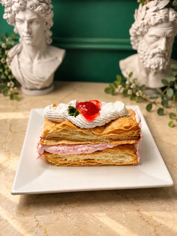 Milhoja de Fresa